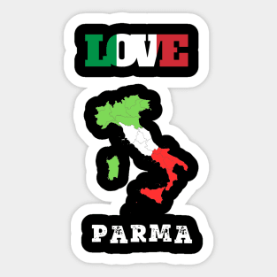 Parma shirt - maglietta Parma italian city t shirt Parma gift Parma magliette Sticker